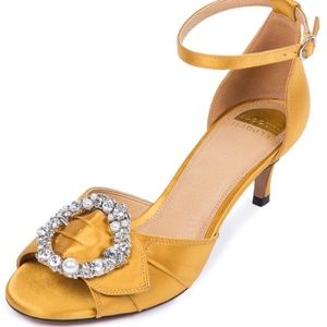 NIB Eloquii Leah Jeweled Kitten Heel 12W